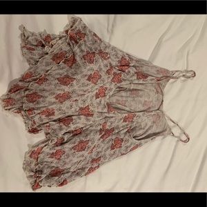 FREE PEOPLE • SOFT FLORAL TANK TOP